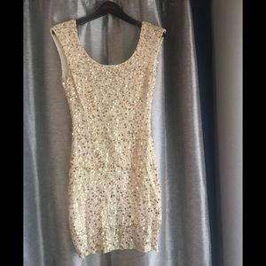 Gold Sparkle Dress